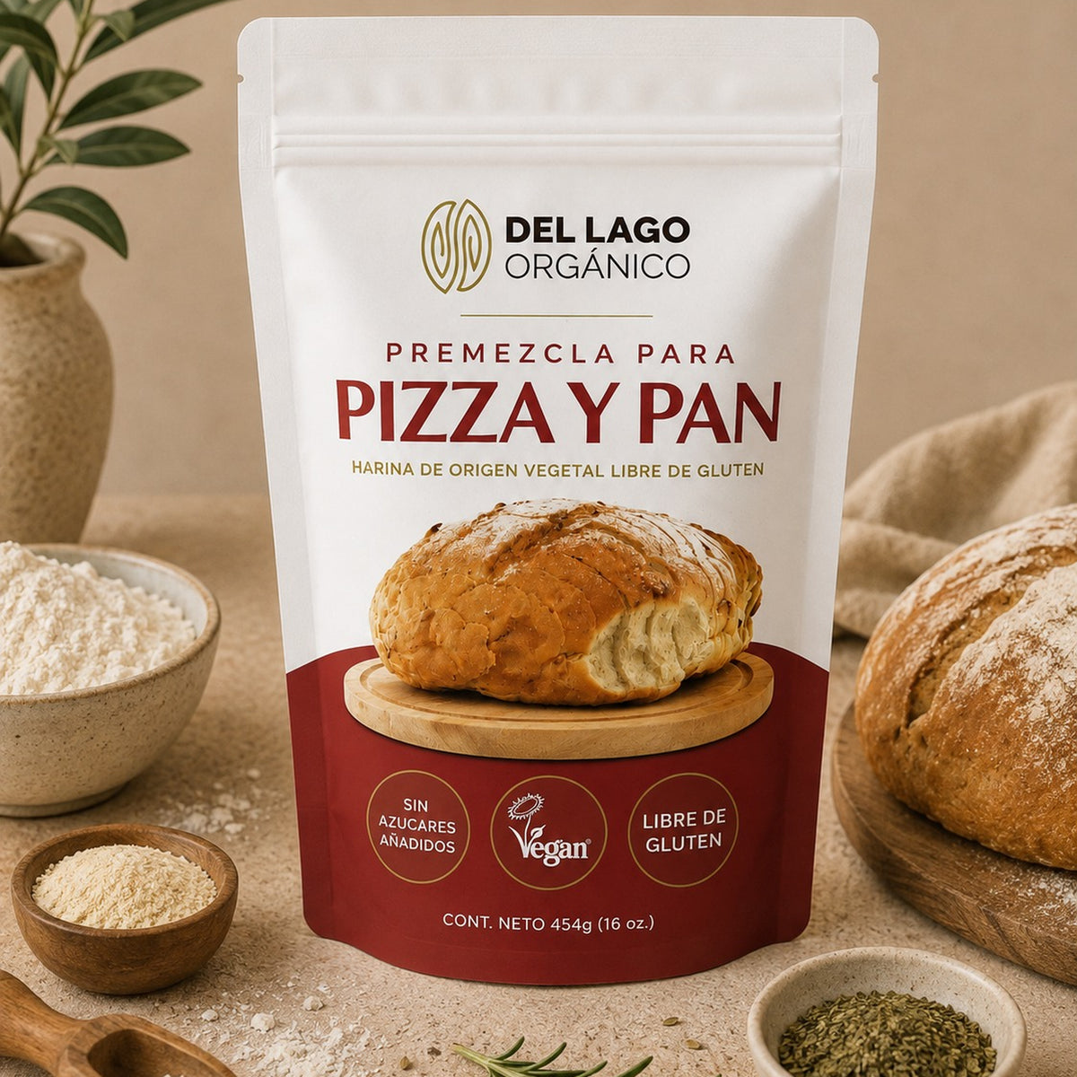 Premezcla para Pan & Pizza Gluten Free