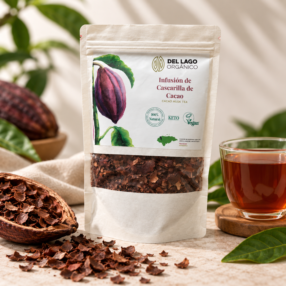 Infusión de Cascarilla de Cacao